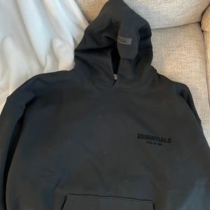 Fear of God Essentials Pullover Hoodie 'Stretch Limo' FW22 – Size US M